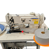 1-игольная швейная машина с длинной рукояткой и челночным стежком с комбинированной подачей для обрезки и обвязки кромок