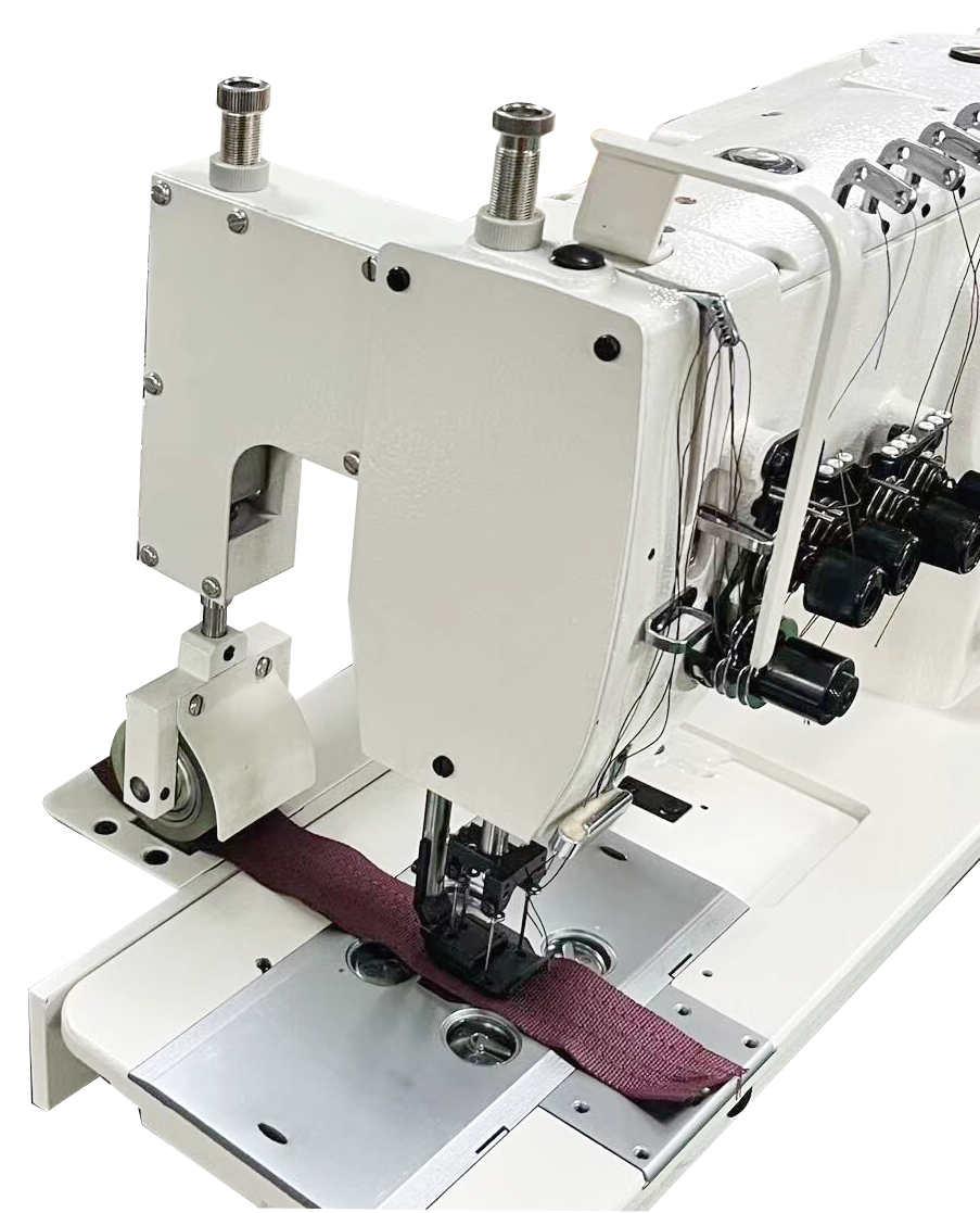 Высокоскоростная 4-игольная швейная машина челночного стежка для средних и тяжелых условий эксплуатации